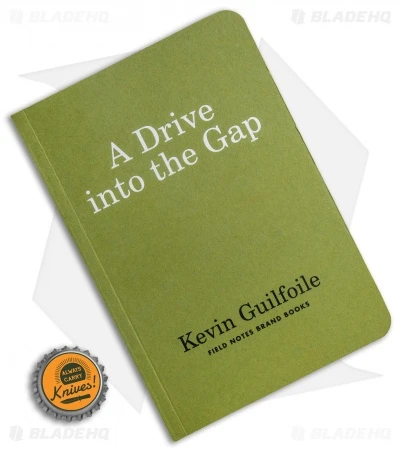 Field Notes Brand Books: A Drive into the Gap - Short Story by Kevin Guilfoile Field Notes Brand Books: A Drive Into The Gap - Short Story By Kevin Guilfoile -Blade HQ Field Notes A Drive into the Gap Short Story BHQ 123058 jr bottlecap