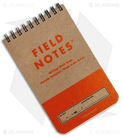 Field Notes Set of Two Heavy Duty 80-Page Work Books (Blue/Red) FNC-47 Field Notes Set Of Two Heavy Duty 80-Page Work Books (Blue/Red) FNC-47 -Blade HQ Field Notes Heavy Duty FNC 47 80 Page Work Book Orange Blue BHQ 114346 jr orange