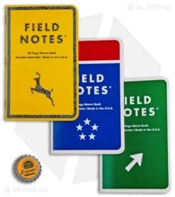 Field Notes "Mile Marker" - Exit, Interstate, Game Crossing 3-Pack Memo Books 8 Field Notes "Mile Marker" - Exit, Interstate, Game Crossing 3-Pack Memo Books -Blade HQ Field Notes Mile Marker Exit Interstate Game Crossing 3 Pack Memo Books FNC 42 BHQ 100073 jr bottlecap