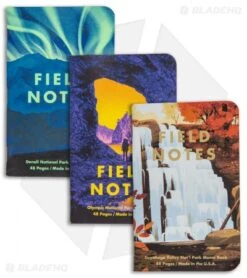 Field Notes National Parks - Series E: Denali, Cuyahoga, Olympic