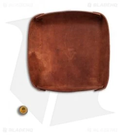 Fire Hall Knife & Leather Light Tan Leather Valet Tray 3 Fire Hall Knife & Leather Light Tan Leather Valet Tray -Blade HQ Fire Hall Knife Leather Light Brown Leather Valet Tray BHQ 79306 er bottlecap