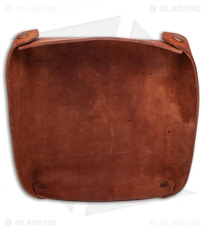 Fire Hall Knife & Leather Light Tan Leather Valet Tray Fire Hall Knife & Leather Light Tan Leather Valet Tray -Blade HQ Fire Hall Knife Leather Light Brown Leather Valet Tray BHQ 79306 er side