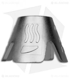 FireCone Alcohol Burner Stove & Fire Starter - Polished Stainless Steel -Blade HQ FireCone Stove Fire Starter UFCP BHQ 37772 jr top