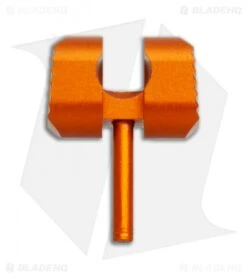 Flytanium Aluminum Ball Cage Lock For Manix 2 (Black, Red, Orange, Green, Sage) -Blade HQ Flytanium Aluminum Ball Cage Lock for Manix 2 BHQ 118841 jr orange