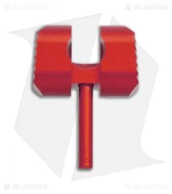 Flytanium Aluminum Ball Cage Lock For Manix 2 (Black, Red, Orange, Green, Sage) -Blade HQ Flytanium Aluminum Ball Cage Lock for Manix 2 BHQ 118841 jr red