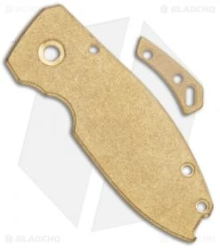 Flytanium Brass Scale For CRKT Squid - Antique Stonewash