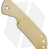 Flytanium Brass Scale For Spyderco Brouwer Knife