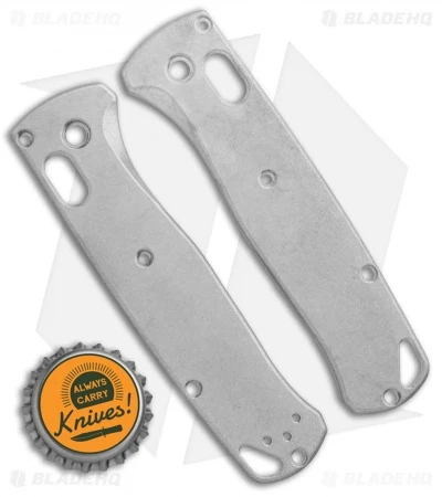 Flytanium Classic Titanium Scales for Benchmade Bugout - Stonewash Flytanium Classic Titanium Scales For Benchmade Bugout - Stonewash -Blade HQ Flytanium Bugout Scales BHQ 97105 jr bottlecap 1