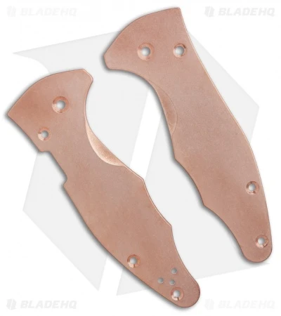 Flytanium Copper Scales for Spyderco Yojimbo 2 Knife - Antique Stonewash Flytanium Copper Scales For Spyderco Yojimbo 2 Knife - Antique Stonewash -Blade HQ Flytanium Copper Yojimbo 2 Scales BHQ 103763 jr