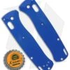 Flytanium Custom Crossfade G-10 Scales For Benchmade Bugout - Blue