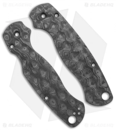 Flytanium Classic Raindrop Carbon Fiber Scales for Spyderco Paramilitary 2 Knife Flytanium Classic Raindrop Carbon Fiber Scales For Spyderco Paramilitary 2 Knife -Blade HQ Flytanium Custom Raindrop CF Scales for Spyderco Paramiltary 2 Knife BHQ 121549 jr