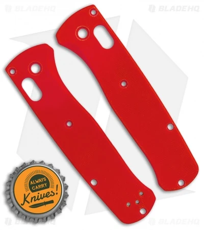 Flytanium Classic G-10 Benchmade Bugout Scales - Red Flytanium Classic G-10 Benchmade Bugout Scales - Red -Blade HQ Flytanium Custom Ti Scales Benchmade Bugout Red BHQ 103164 jr bottlecap