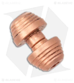 Flytanium Custom Copper Thumb Stud For Demko AD20.5 Knife (Stonewash)