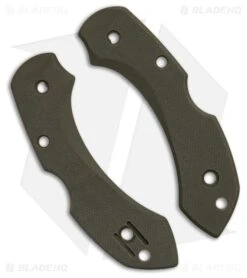 Flytanium G-10 Scales For Spyderco Dragonfly - OD Green