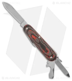 Flytanium Lava Flow Fat Carbon + Victorinox Cadet Knife