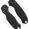 Flytanium Lotus Black G-10 Scales For Spyderco Paramilitary 3 Knife