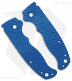 Flytanium Custom Wavelength Blue G-10 Scales For Demko AD 20.5 Knife