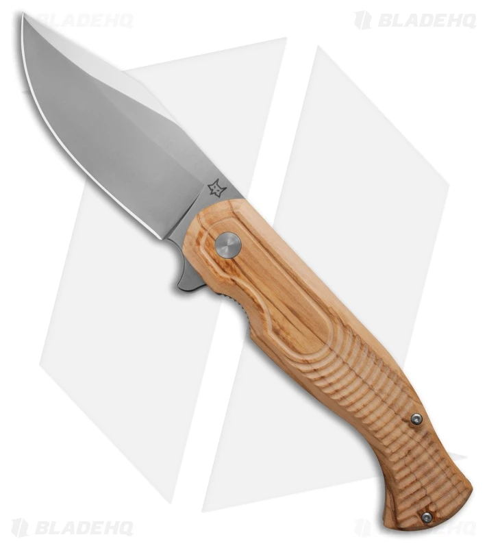 Fox Knives Eastwood Tiger Manual Liner Lock Knife Olive Wood (3.5" Satin) Fox Knives Eastwood Tiger Manual Liner Lock Knife Olive Wood (3.5" Satin) -Blade HQ Fox Knives Eastwood Tiger Manual Liner Lock Knife Olive Wood 3in Satin BHQ 201837 td large
