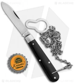 GEC #15 Tidoute Huckleberry Boy's Knife 3.375" Gabon Ebony Wood B&C -Blade HQ GEC 15 Tidoute Huckleberry Boys Knife Gabon Ebony Wood B and C BHQ 86628 jr bottlecap