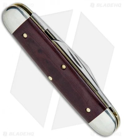 GEC #35 Tidioute Cutlery Churchill Pocket Knife 3.75" Maroon Linen Micarta GEC #35 Tidioute Cutlery Churchill Pocket Knife 3.75" Maroon Linen Micarta -Blade HQ GEC 35 Tidioute Cutlery Churchill Maroon Linen Micarta 351217 BHQ 78010 jr side