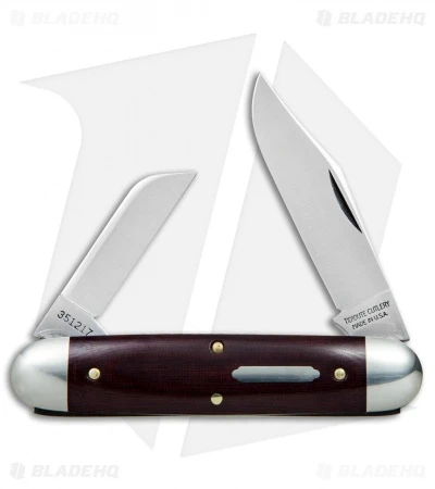 GEC #35 Tidioute Cutlery Churchill Pocket Knife 3.75" Maroon Linen Micarta GEC #35 Tidioute Cutlery Churchill Pocket Knife 3.75" Maroon Linen Micarta -Blade HQ GEC 35 Tidioute Cutlery Churchill Maroon Linen Micarta 351217 BHQ 78010 jr