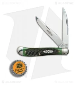 GEC #48 Northfield UN-X-LD Pocket Knife 3.8" Sweet Pickle Jigged Bone 488217 -Blade HQ GEC 48 Northfield UN X LD Sweet Pickle Jigged Bone BHQ 82178 er bottlecap
