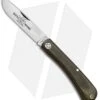 GEC #71 Farm & Field Bull Nose Slip Joint OD Green Micarta (3.1" Satin) 715118