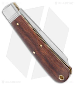GEC#74 NF Tidioute Northfield UN-X-LD Pocket Knife 3" Chechen Rosewood 749123 NF -Blade HQ GEC 74 NF Tidioute Northfield UN X LD Pocket Knife Chechen Rosewood 749123 NF BHQ 180557 side