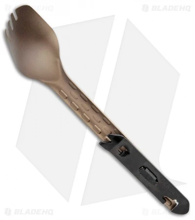 Gerber Devour Multi-Fork Eating Tool (Bronze) 31-003420N Gerber Devour Multi-Fork Eating Tool (Bronze) 31-003420N -Blade HQ Gerber Devour Mini Fork Eating Tool Bronze 31 003420N BHQ 93288 jr side