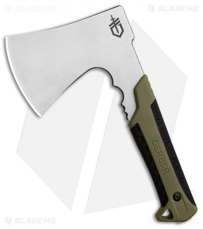 Gerber Pack Hatchet 9.5" Axe Sage Green 31-003482 Gerber Pack Hatchet 9.5" Axe Sage Green 31-003482 -Blade HQ Gerber Pack Hatchet Axe Sage Green BHQ 81317 er 2
