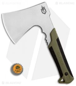 Gerber Pack Hatchet 9.5" Axe Sage Green 31-003482 3 Gerber Pack Hatchet 9.5" Axe Sage Green 31-003482 -Blade HQ Gerber Pack Hatchet Axe Sage Green BHQ 81317 er bottlecap
