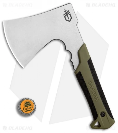 Gerber Pack Hatchet 9.5" Axe Sage Green 31-003482 Gerber Pack Hatchet 9.5" Axe Sage Green 31-003482 -Blade HQ Gerber Pack Hatchet Axe Sage Green BHQ 81317 er bottlecap
