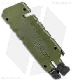 Gerber Prybrid-Utility Knife Green 31-003743 2 Gerber Prybrid-Utility Knife Green 31-003743 -Blade HQ Gerber Prybrid Utility Green 31 003743 BHQ 105494 jr side