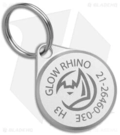 Glow Rhino Waypoint Compass Keychain -Blade HQ Glow Rhino The Waypoint Compass BHQ 139589 jr back