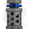 Grumpy's EDC Titanium Barrel Muzzle Brake Bead - Thin Blue Line