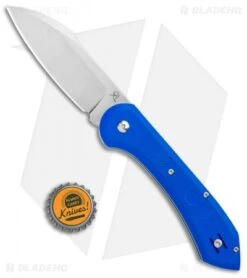 Gudy Van Poppel TFG Magna Slip Joint Knife Blue G-10 (3.5" Stonewash) 3 Gudy Van Poppel TFG Magna Slip Joint Knife Blue G-10 (3.5" Stonewash) -Blade HQ Gudy van Poppel TFG Magna SJ Blue G 10 SW TFG 01 BL BHQ 105531 jr bottlecap