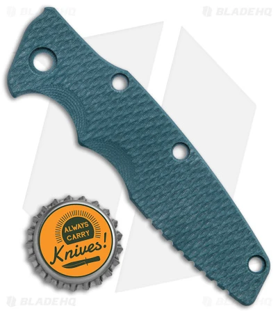 Hinderer Knives 3.5" Eklipse G-10 Scale (Dark Green) Hinderer Knives 3.5" Eklipse G-10 Scale (Dark Green) -Blade HQ Hinderer Knives 3.5in Eklipse Dark Green G 10 Textured Replacement Scale BHQ 142959 jr bottlecap