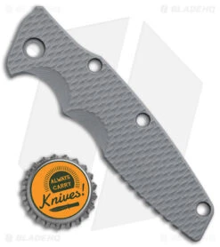 Hinderer Knives 3.5" Eklipse G-10 Scale (Gray) -Blade HQ Hinderer Knives 3.5in Eklipse Gray G 10 Textured Replacement Scale BHQ 142961 jr bottlecap