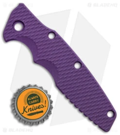 Hinderer Knives 3.5" Eklipse G-10 Scale (Purple) -Blade HQ Hinderer Knives 3.5in Eklipse Purple G 10 Textured Replacement Scale BHQ 142963 jr bottlecap