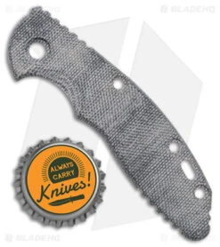 Hinderer Knives 3" XM-18 Black Smooth Micarta Replacement Scale -Blade HQ Hinderer Knives 3in XM 18 Black Smooth Micarta Replacement Scale BHQ 179568 jr bottlecap