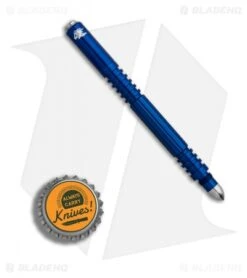 Hinderer Knives Aluminum Investigator Pen (Polished Blue) -Blade HQ Hinderer Knives Aluminum Investigator Pen Polished Blue BHQ 85361 er bottlecap