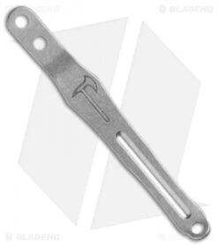 Hoback Knives Custom Titanium Pocket Clip (Stonewash)
