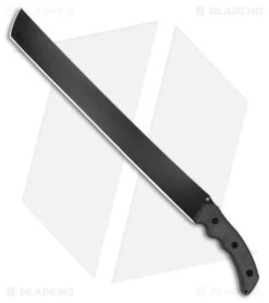 Hoback Knives The Way Machete Black Micarta (18" Black) HOB034B