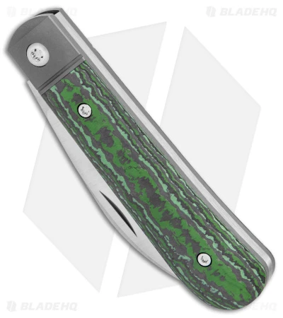 Jack Wolf Knives Laid Back Jack Slip Joint Knife Green Carbon Fiber (2.8" Satin) Jack Wolf Knives Laid Back Jack Slip Joint Knife Green Carbon Fiber (2.8" Satin) -Blade HQ Jack Wolf Knives Laid Back Jack Carbon Green SJ Satin BHQ 141967 jr spine