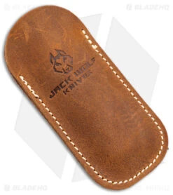 Jack Wolf Knives Laid Back Jack Slip Joint Knife OD Green Micarta (2.8" Satin) -Blade HQ Jack Wolf Knives Laid Back Jack OD Green Micarta SJ Satin BHQ 141942 jr sheath