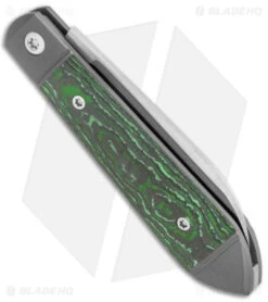 Jack Wolf Knives Low Drag Jack Slip Joint Knife Fat Carbon Jungle (2.9" Satin) -Blade HQ Jack Wolf Knives Low Drag Jack SJ Fat Carbon JungleWear Satin BHQ 141927 jr side