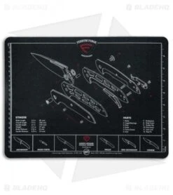 KNAFS Ferrum Forge Stinger Knife Shop Mat