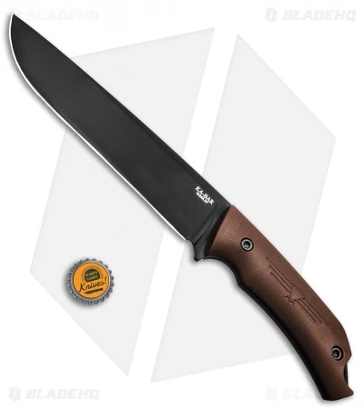 Ka-Bar Camp Turok Fixed Blade Knife Brown Ultramid (8" Black) Ka-Bar Camp Turok Fixed Blade Knife Brown Ultramid (8" Black) -Blade HQ Ka Bar Camp Turok Fixed Blade Knife Brown Ultramid 8in Black BHQ 137379 td size
