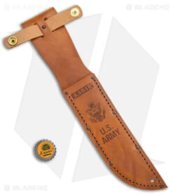 Ka-Bar U.S. Army Leather Sheath - Brown 2 Ka-Bar U.S. Army Leather Sheath - Brown -Blade HQ Ka Bar U.S. Army Leather Sheath Brown BHQ 121858 jr bottlecap