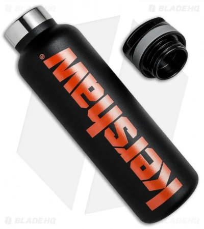 Kershaw 2018 Stainless Steel Insulated Water Bottle (20 oz.) Kershaw 2018 Stainless Steel Insulated Water Bottle (20 Oz.) -Blade HQ Kershaw 2018 SS Insulated Water Bottle 20oz BHQ 81080 jr open